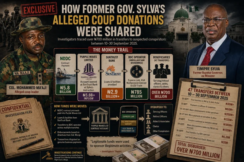 EXCLUSIVE: This is how former Gov. Sylva’s alleged coup donations were shared