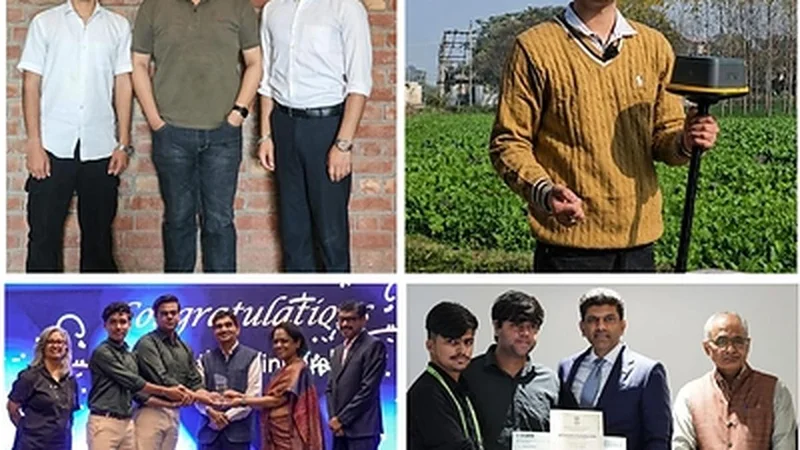 Chandigarh University Students' 'Green Heart' Wins NASSCOM's Best Startup Award, Bags ₹5 Lakh Grant to Transform Farming with AI, Satellites & IoT
