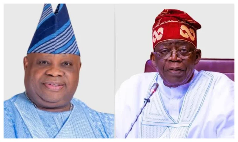 Osun Guber: Tinubu in phone call with Gov Adeleke