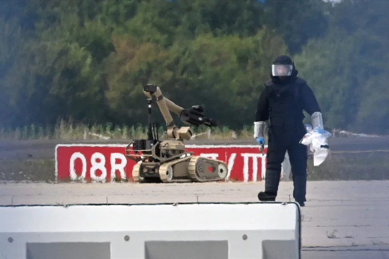 Drone with explosives found at German airport, official sees 'new quality' of threat
