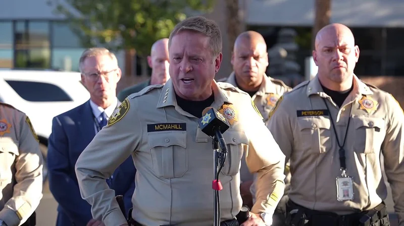 Marine veteran Las Vegas officer killed in shooting; armed suspect also dead
