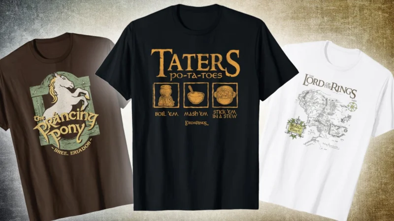 Amazon Is Having a Lord of the Rings T-Shirt Sale This Weekend