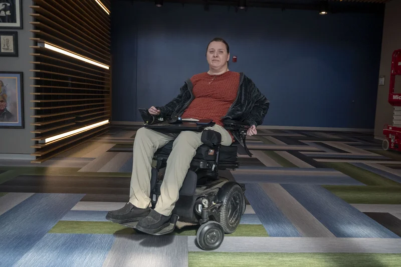 Some disabled people want to advance their careers. They say Medicaid rules stop them