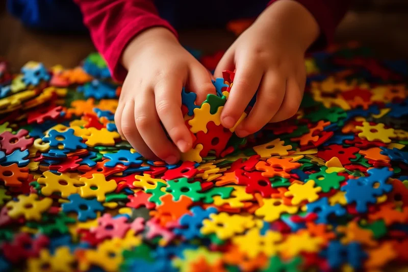 Two early-life findings stood out in children who later screened positive for autism risk
