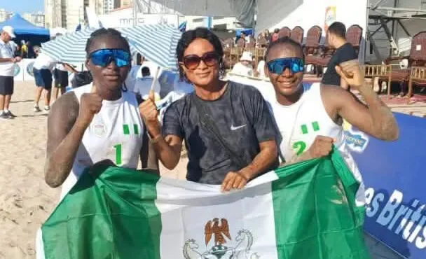 Beach Volleyball: Nigeria beat Morocco, qualify for Los Angeles 2028 Olympics