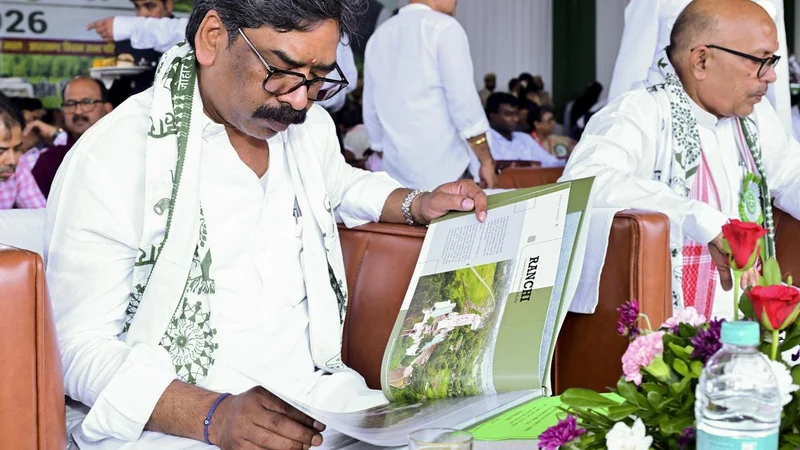 Hemant Soren targets BJP over currency note protest in Jharkhand assembly