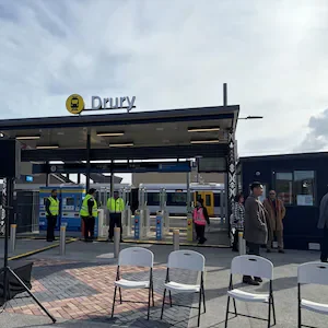 Drury, Paerātā train stations open with peak services every 10 minutes