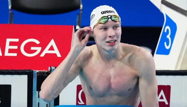 Sheremet sets Ukrainian record to become European champion in 50-meter freestyle
