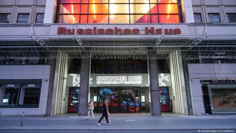 Berlin's Russian House: A hub for propaganda and espionage?