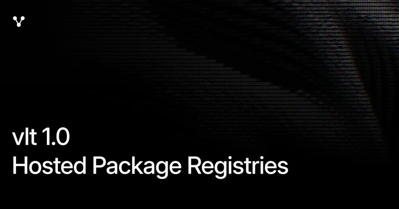 Vlt 1.0 and Hosted Package Registries