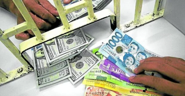 Peso sinks to new record low, nears P62/$1