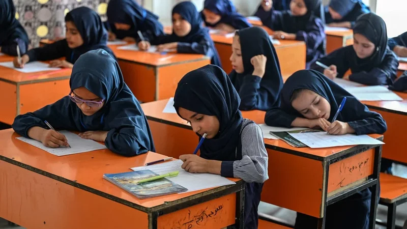 2.4 million Afghan girls banned from schools 5 years after Taliban takeover, UN says