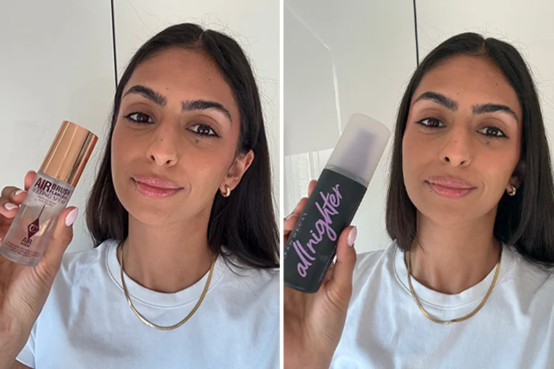 I tested Charlotte Tilbury vs Urban Decay setting sprays in a heatwave, here’s which is best
