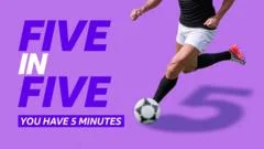 Five in Five: Football quiz No 4