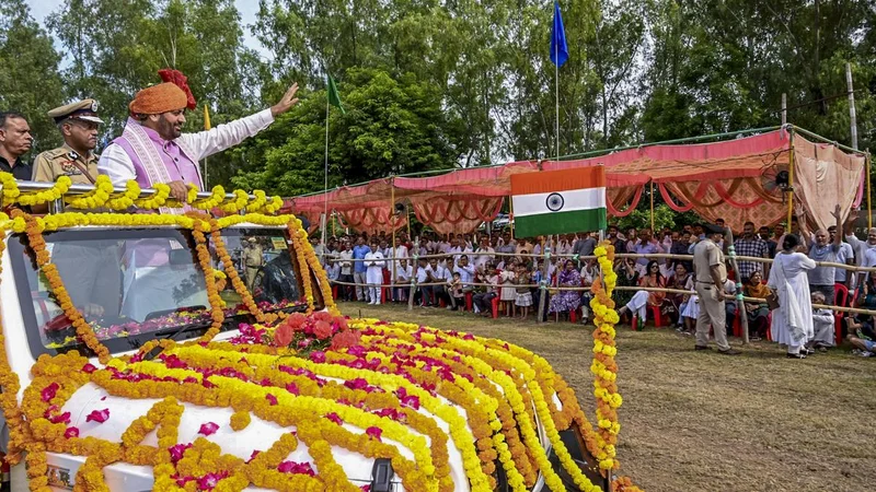 Farmers, police clash in Hansi during protest against Haryana CM’s Independence Day event