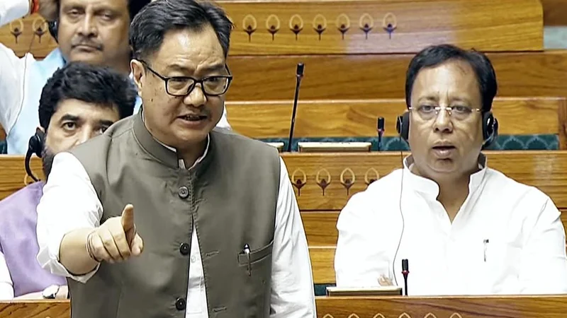 Shah will reply to debate on students’ agitation but Opposition must listen peacefully: Kiren Rijiju