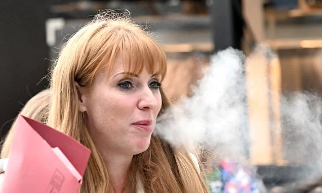 Angela Rayner admits she still vapes - on same day Labour minister launches crackdown on vape shops