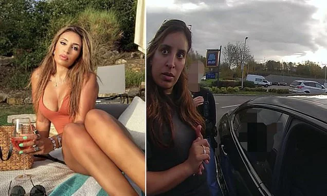 Moment glamorous conwoman is arrested with haul of stolen goods after she posed as a house-sitter and landlady to plunder homes of wealthy clients across Britain