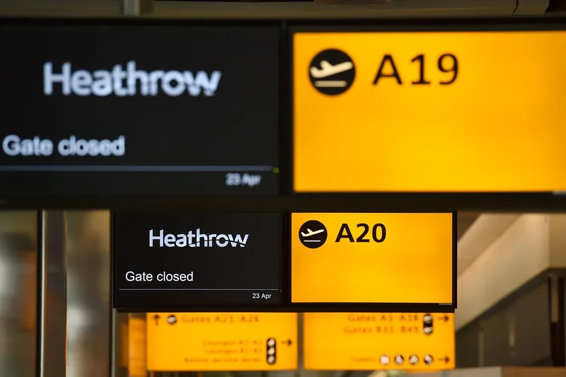 Heathrow warns of disruption at two terminals due to flooding