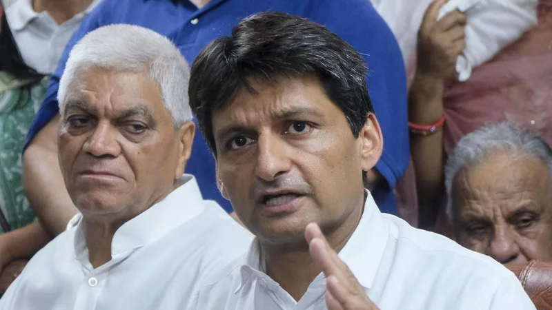 Haryana Congress leaders seek action against Deepender Hooda over Sajjan Kumar remarks
