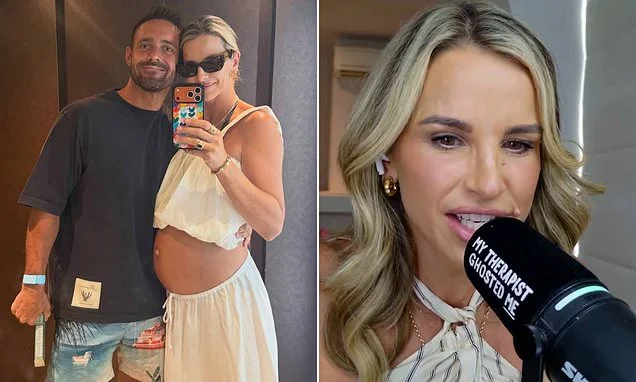 Heavily pregnant Vogue Williams claims husband Spencer Matthews is refusing to be intimate with her and says 'the fun times are over'