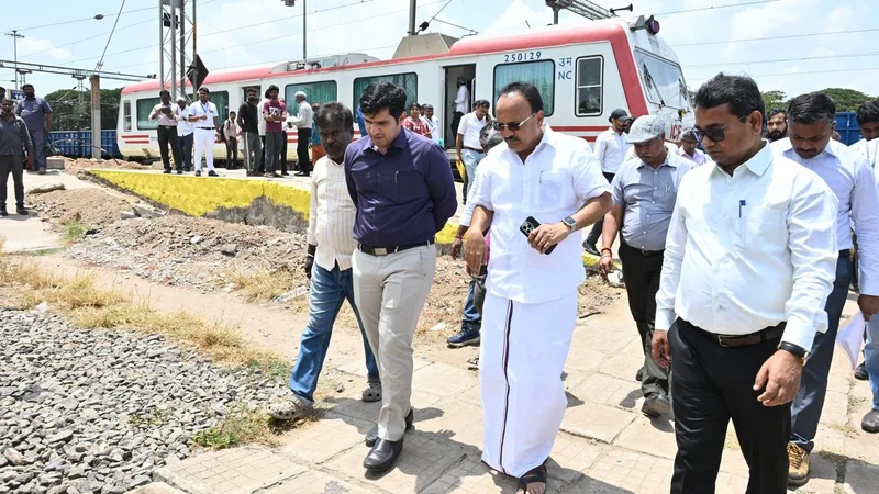 Southern Railway plans to raise platform levels at Peelamedu and Singanallur stations