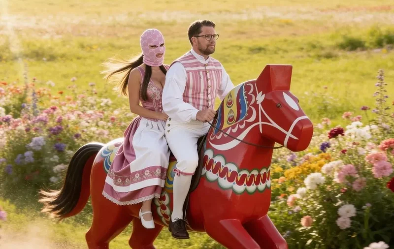 Sweden Democrat leader releases song with popstar Fröken Snusk