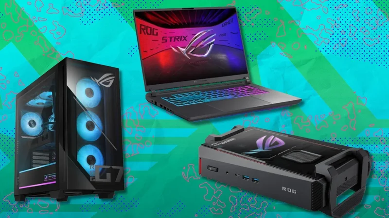 Asus Gamer Day deals take hundreds off ROG laptops, desktops, and a mini PC