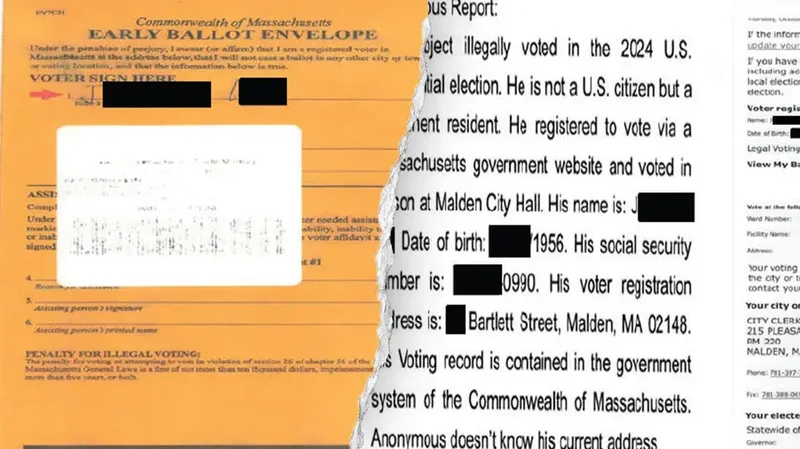 Chinese national in blue state charged with illegally voting in federal election under another man's name: DOJ