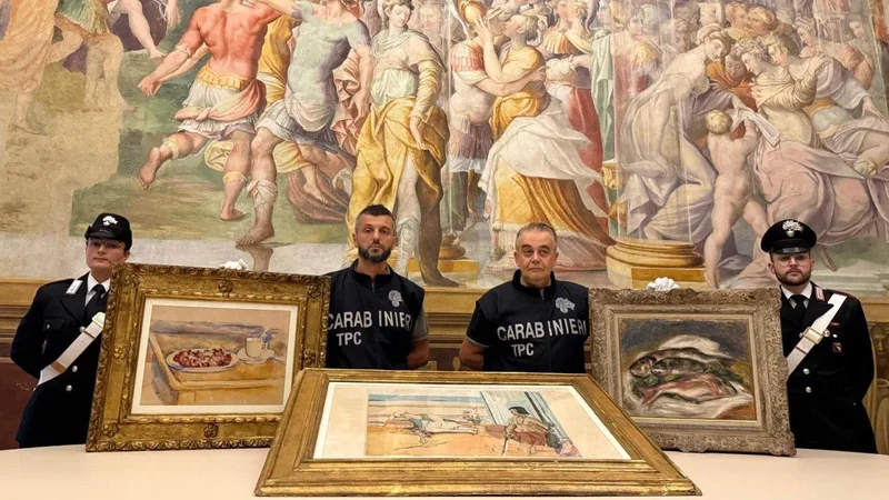 Italian police recover stolen Renoir, Cezanne and Matisse artworks worth millions