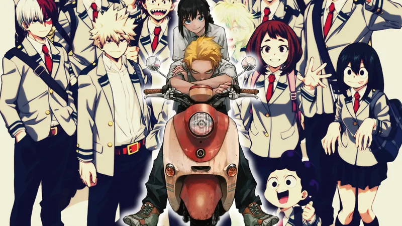 My Hero Academia author’s new horror manga Quit Laughing, Shijima was just released in English