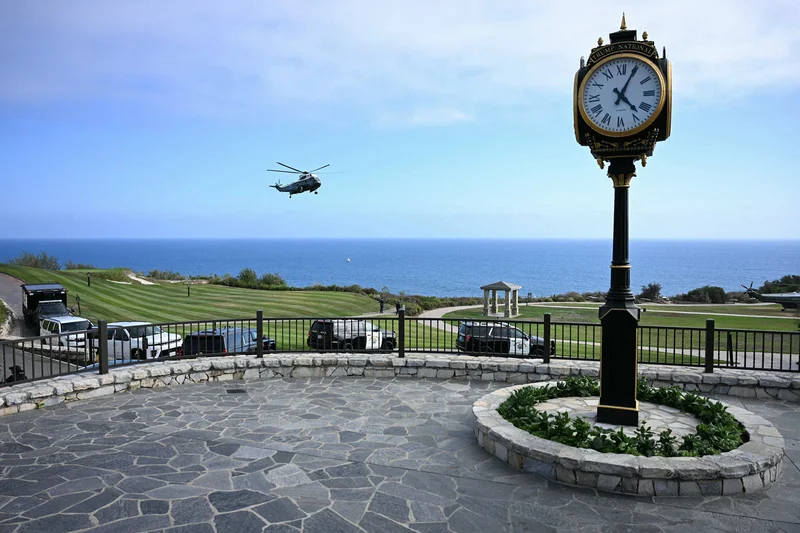 Man with illegal weapons in home, car arrested at Trump golf club in California