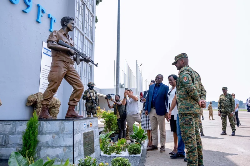 Uganda unveils statue of Yoni Netanyahu, 50 years after historic hostage rescue