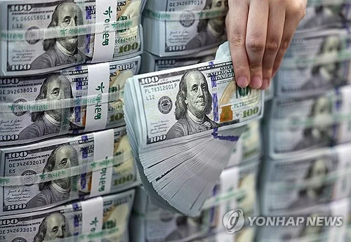 S. Korea's foreign reserves rise in July