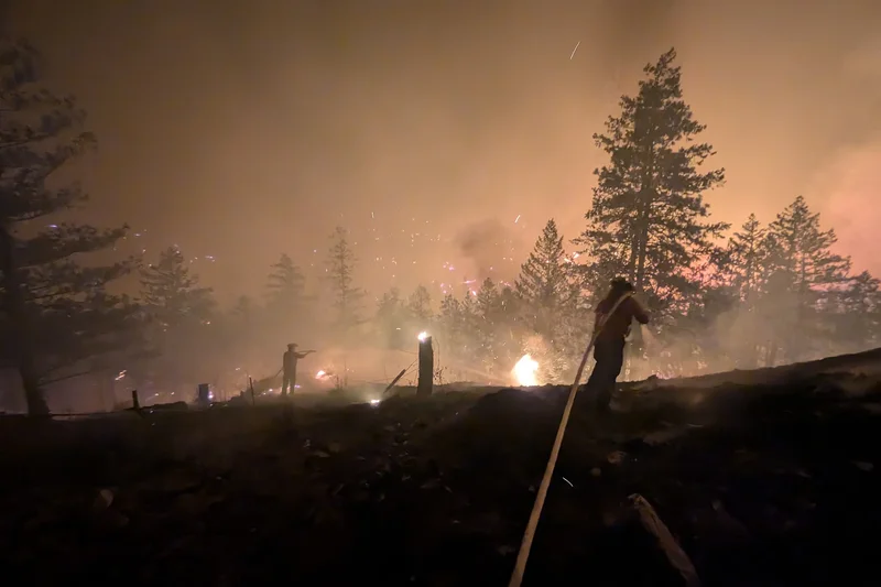 RCMP investigate possible death linked to Okanagan wildfire as blaze sees little overnight growth