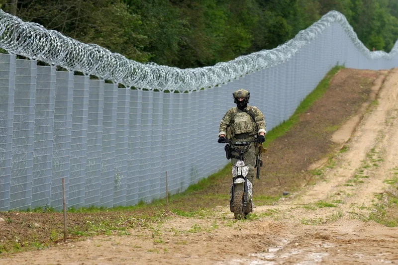 Latvia finds tunnel allegedly used by migrants from Belarus