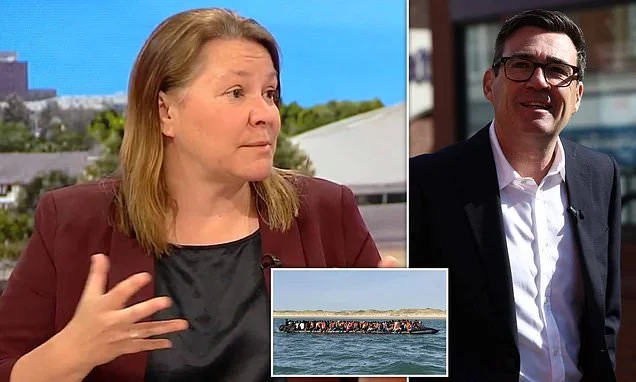 Labour doubles down on Burnham's vow to make middle class areas take more migrants as minister defends imposing 1,200 on village of 400 people