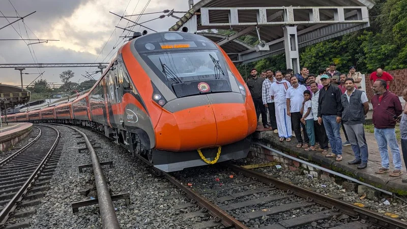 Vande Bharat Express train trial on Sakleshpur ghat section of Mangaluru-Bengaluru route begins