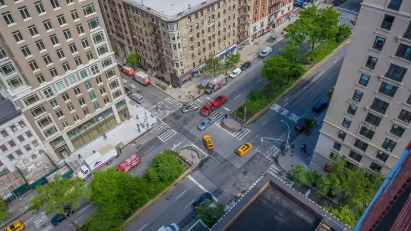 Manhattan replants Broadway medians with native species for birds and bees