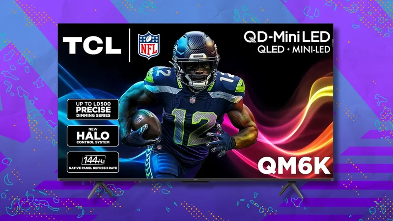 Deck out your living room with $100 off the 50-inch TCL QM6K mini-LED TV