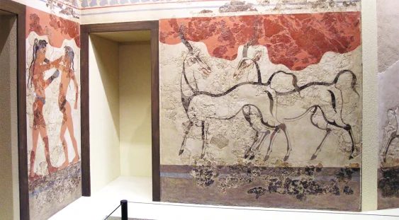 A Peek Inside the Pompeii of Greece