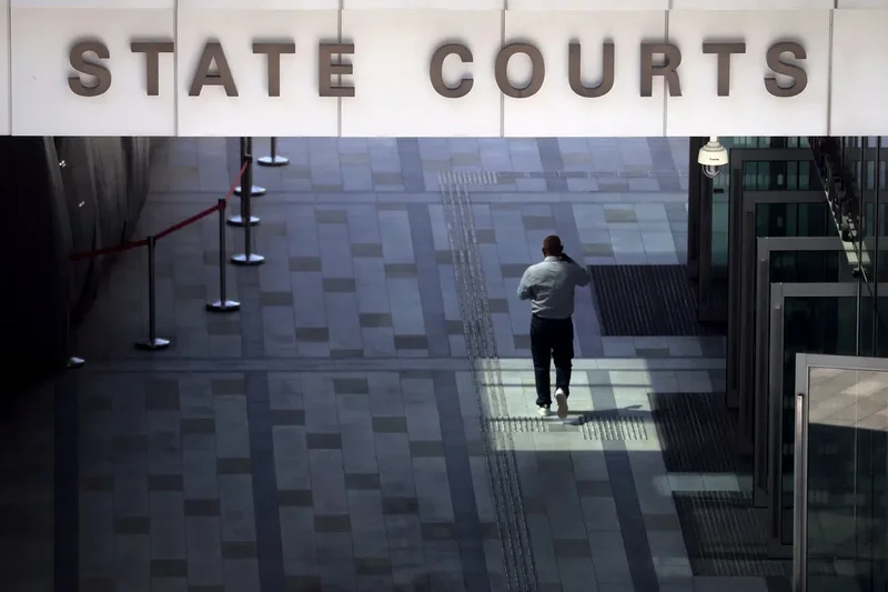 Man jailed after climbing on top of elderly nursing home resident and pinning him down