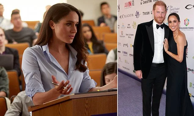 Meghan Markle 'is in talks to star in Guy Ritchie's Netflix show The Gentlemen' when she and Harry return to the UK after six years