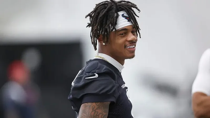 Houston Texans star practices in pads for first time in nearly two years after 2024 career-threatening injury