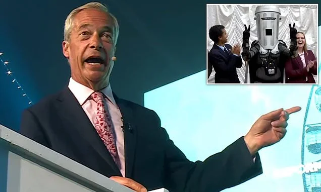 Farage beats Binface: Reform leader wins 'joke' Clacton by-election with 62.8% after being forced to take on a raft of comedy candidates to keep his seat - but celebrates from afar after missing count over 'threat'