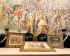 Police release new CCTV of art heist from Italian museum – video