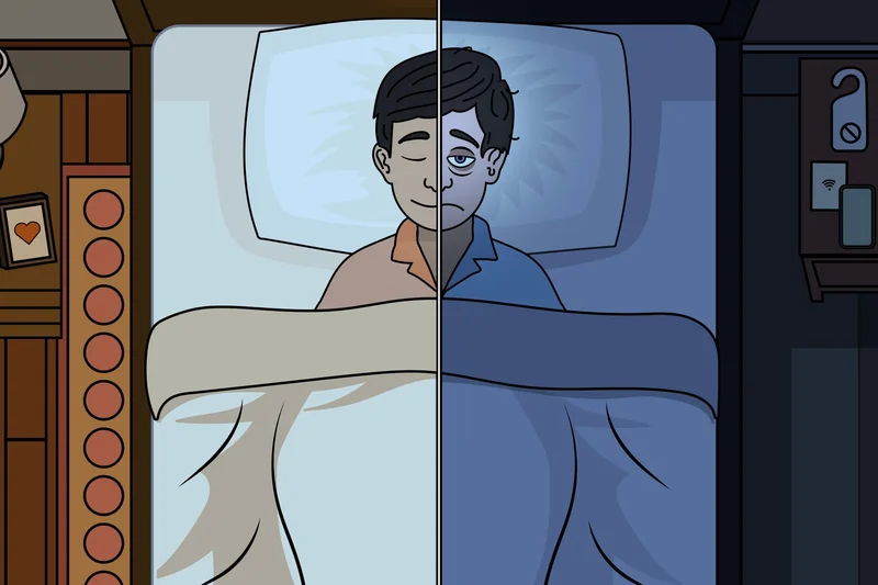 Why your brain sleeps less the 1st night away from home