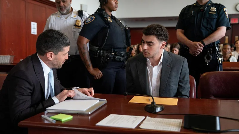 CEO killing: Luigi Mangione pleads guilty to stalking charges
