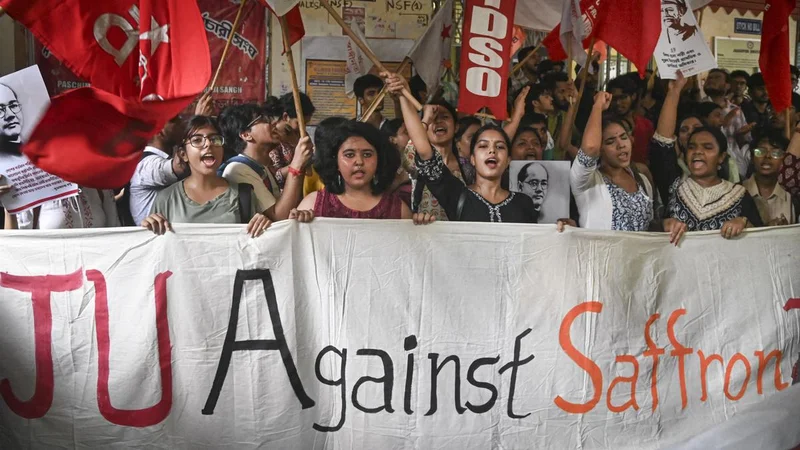 Bengal Minister Dilip Ghosh threatens ‘surgical strikes’ at Jadavpur University amid ABVP-SFI face-off