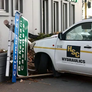 Christchurch crash: Two injured after evening crash